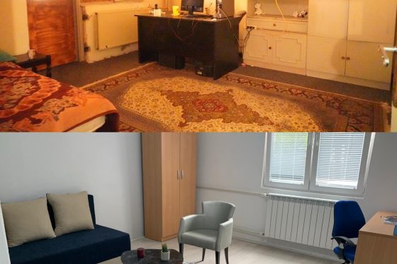 Домот на Баба Милица пред и потоа
